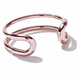 Giles & Brother Skinny Cortina Cuff in Rose Gold